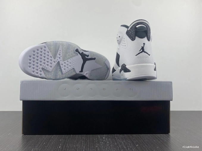Retro Jordan 6 384664-101 Oreo 0807